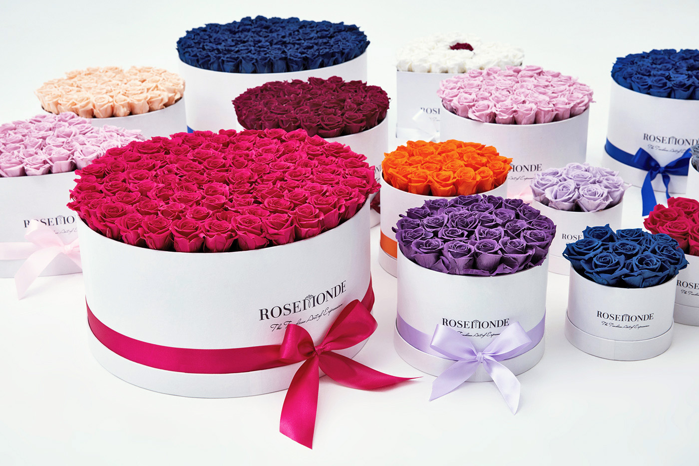 Rosemonde flower gift boxes